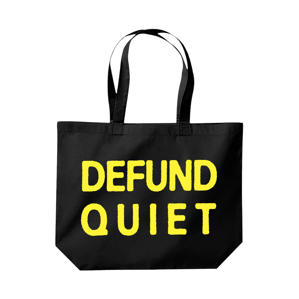 Defund Quiet Tote - Black